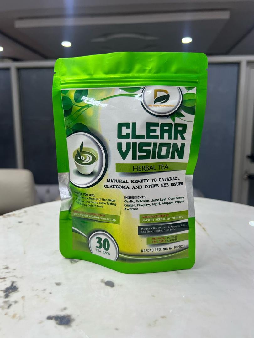 Clear Vision Pack Ingredients and Direction for Use
