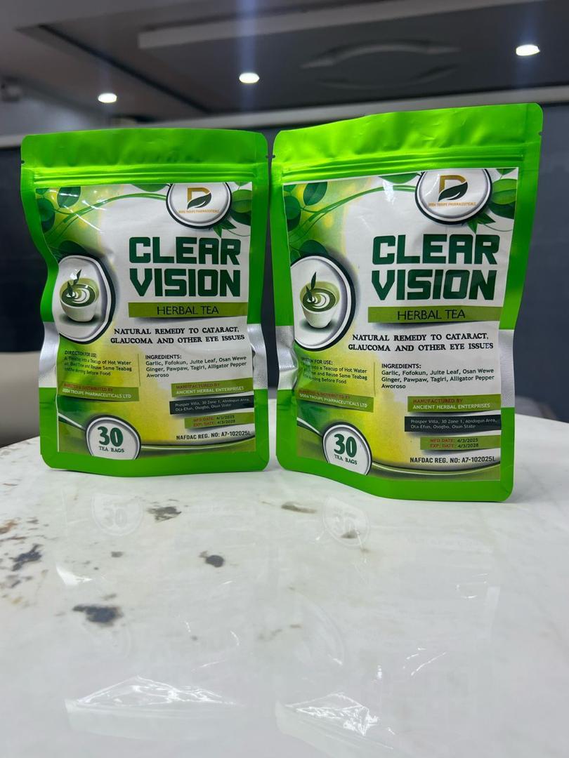 2 Pouches Treatment Pack Clear Vision Herbal Tea